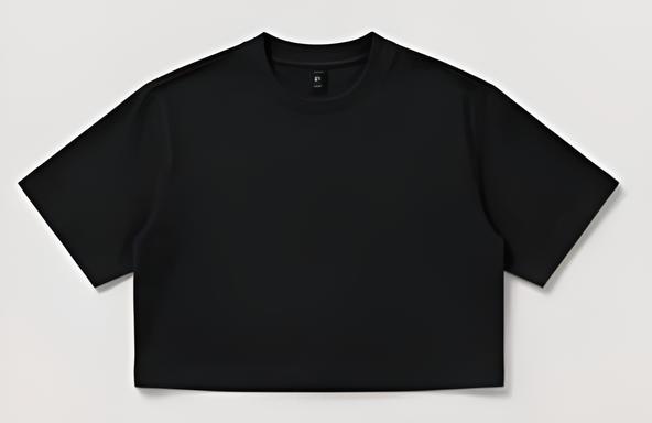Essential Cropped Tee